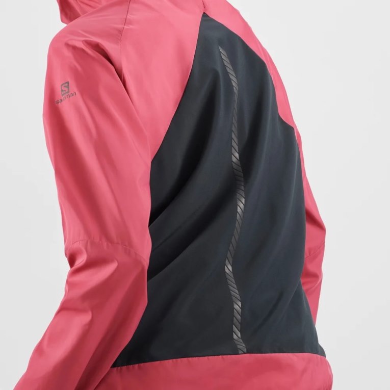 Salomon Bonatti Cross Wind Women's Shell Jackets Red | CA 87P90
